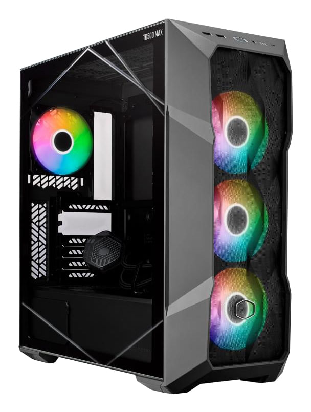 Cooler-Master-Case-Td500-mesh-pre-Assemblato-con-Dissipatore-360-sul-Frontale--radiatore-Custom---psu-atx