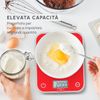 Moulinex-BN50U3-Bilancia-da-Cucina-Digitale-Elettronica-Capacita--5-Kg-Display-LCD-colore-Rosso