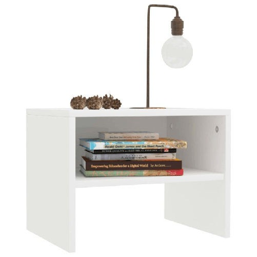 vidaXL-Comodini-Bianchi-2-pz-40x30x30-cm-Legno-Ingegnerizzato