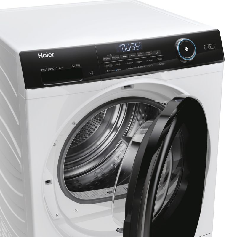 Haier-I-Pro-Series-5-HD100-A3959E-IT-Asciugatrice-Libera-installazione-Caricamento-frontale-10-kg-A-Bianco