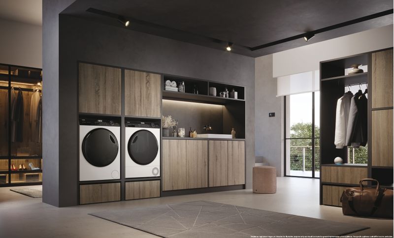 Haier-I-Pro-Series-5-HD100-A3959E-IT-Asciugatrice-Libera-installazione-Caricamento-frontale-10-kg-A-Bianco