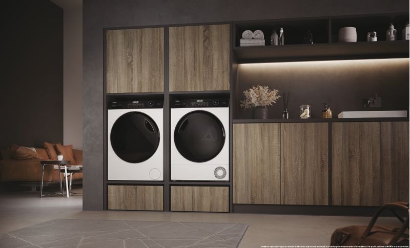 Haier-I-Pro-Series-5-HD100-A3959E-IT-Asciugatrice-Libera-installazione-Caricamento-frontale-10-kg-A-Bianco