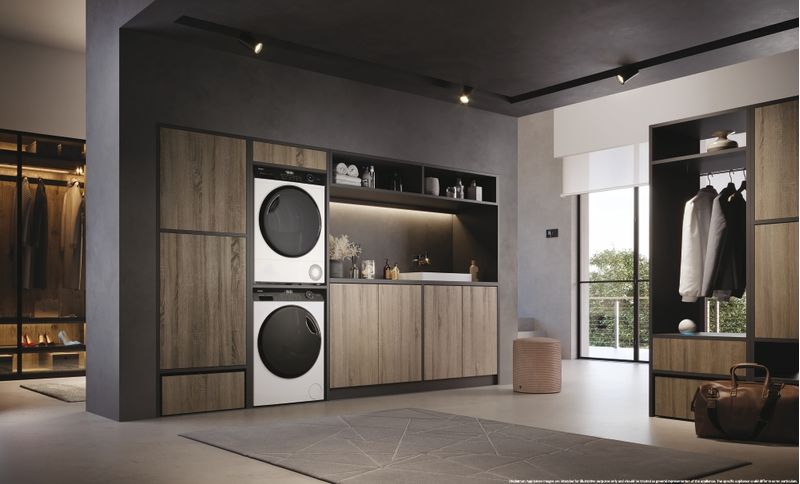 Haier-I-Pro-Series-5-HD100-A3959E-IT-Asciugatrice-Libera-installazione-Caricamento-frontale-10-kg-A-Bianco