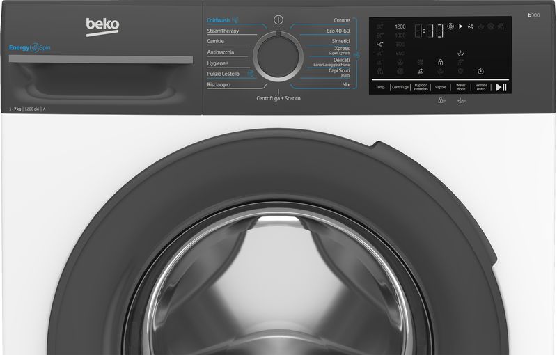 Beko-BMEUWSU4721A-Lavatrice-7-Kg-Classe-A-Profondita--50-cm-Centrifuga-1200-giri-Inverter-Vapore-EnergySpin