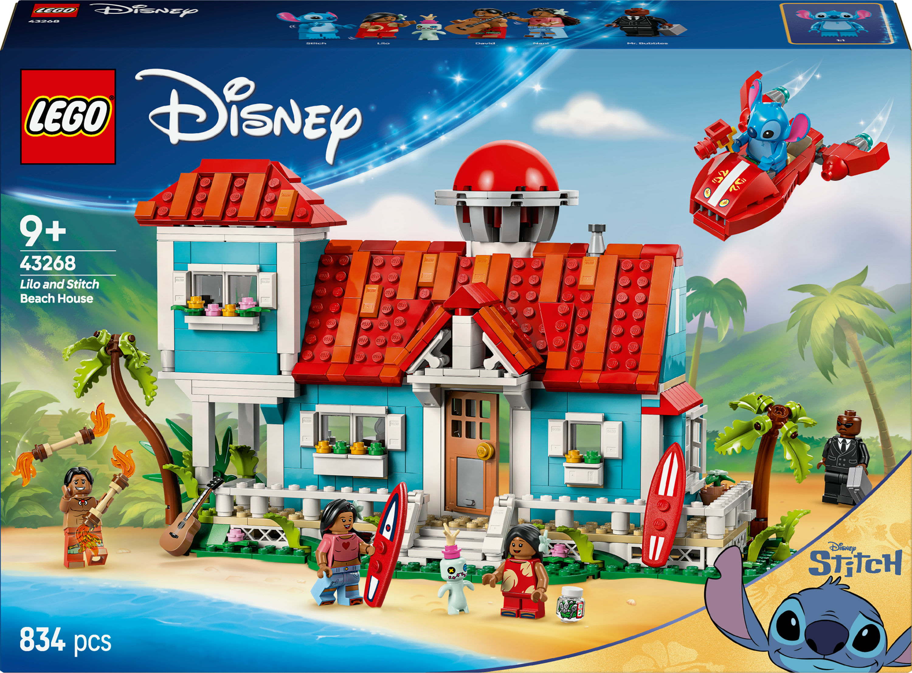 LEGO Disney Classic Casa sulla spiaggia di Lilo e Stitch