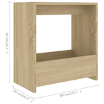 vidaXL-Tavolino-Rovere-Sonoma-50x26x50-cm-in-Truciolato