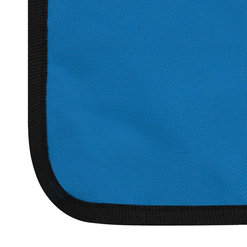 vidaXL-Lettini-da-Spiaggia-Pieghevoli-2-pz-in-Acciaio-e-Tessuto-Blu