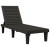 vidaXL-Lettino-Prendisole-Nero-155x58x83-cm-in-Polipropilene