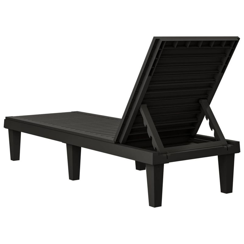 vidaXL-Lettino-Prendisole-Nero-155x58x83-cm-in-Polipropilene