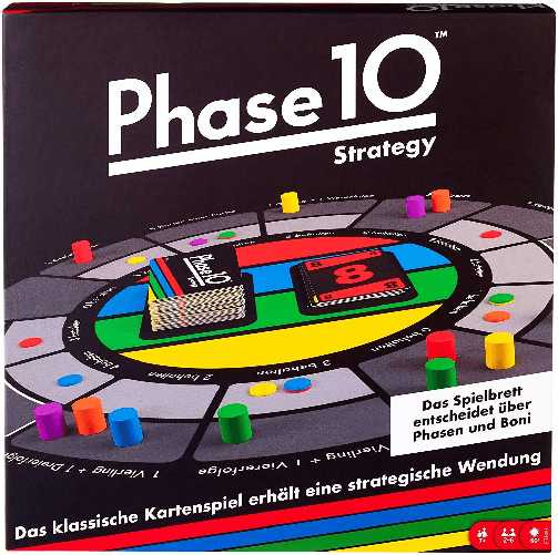 Mattel GAMES Games Phase 10 Gioco da tavolo Strategia