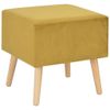 vidaXL-Comodini-Senape-2-pz-40x35x40-cm-in-Velluto