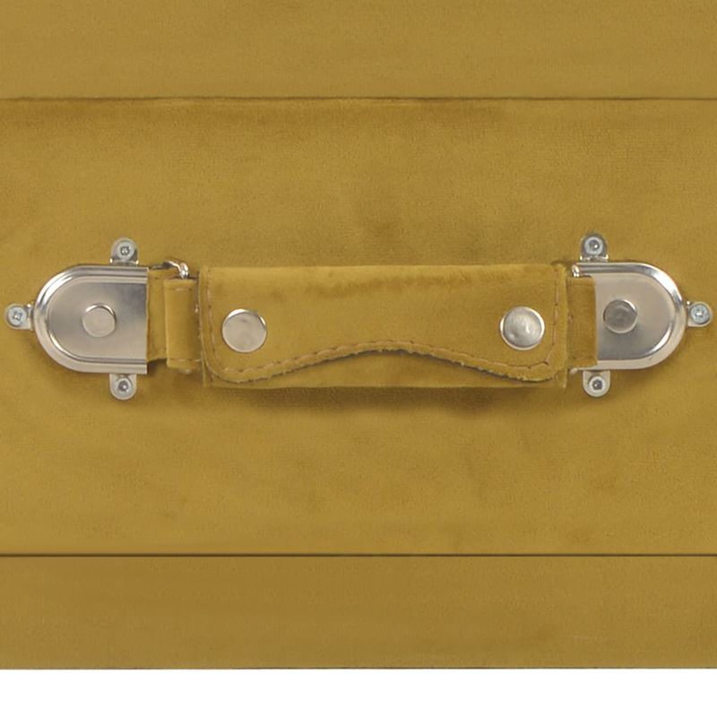 vidaXL-Comodini-Senape-2-pz-40x35x40-cm-in-Velluto