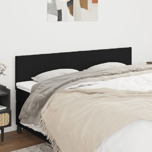 Testiere-2-pz-Nero-100x5x78-88-cm-in-Tessuto