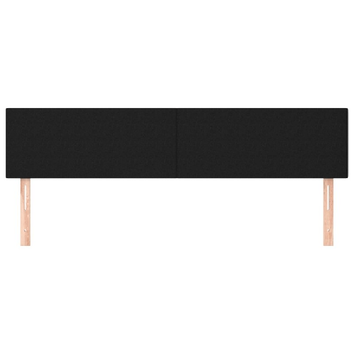 Testiere-2-pz-Nero-100x5x78-88-cm-in-Tessuto