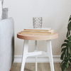 vidaXL-Piano-per-Tavolo-Ø30x25-cm-Rotondo-in-Legno-Massello-di-Faggio