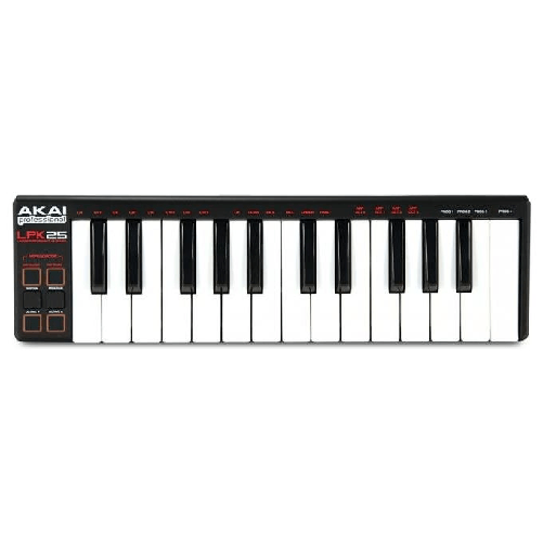 Akai-LPK25-tastiera-MIDI-25-chiavi-USB-Nero