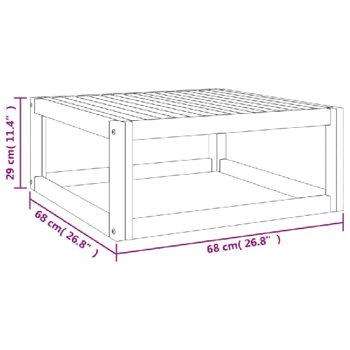 vidaXL-Set-Salotto-da-Giardino-6pz-con-Cuscini-Verdi-in-Legno-Massello