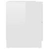 vidaXL-Comodini-2-pz-Bianco-Lucido-40x40x50-cm-in-Truciolato