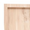vidaXL-Piano-per-Tavolo-140x60x4-cm-in-Rovere-Massello-Non-Trattato