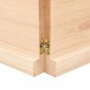 vidaXL-Piano-per-Tavolo-140x60x4-cm-in-Rovere-Massello-Non-Trattato
