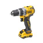 DeWALT DCD703L2T-QW trapano 1500 Giri/min Senza chiave 900 g Nero, Giallo