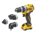 DeWALT-DCD703L2T-QW-trapano-1500-Giri-min-Senza-chiave-900-g-Nero-Giallo