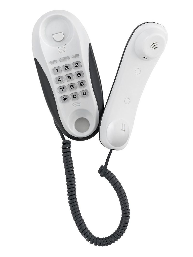 Brondi-Kenoby-Telefono-analogico-Grigio-Bianco