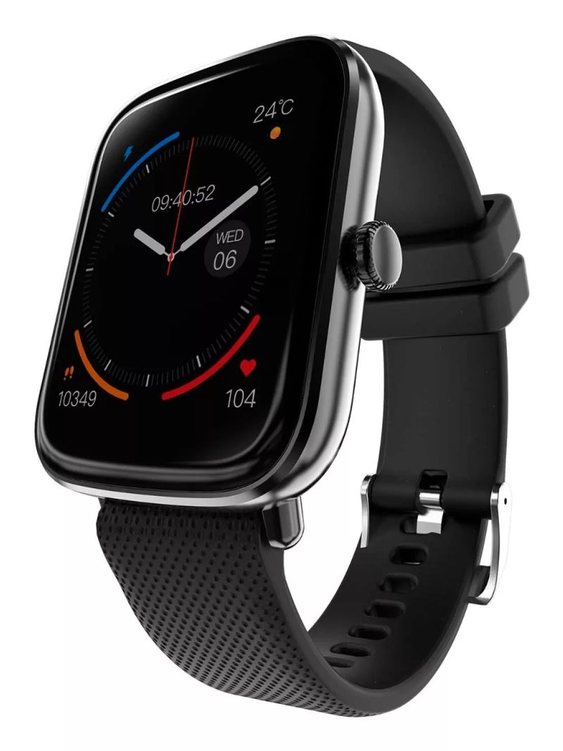 HiFuture-Future-Fit-Zone-Smart-Watch-per-uomo-e-donna-Cardiofrequenzimetro-Batteria-da-7-Giorni-Contapassi-Orloge-Intelligente-Sportivo-IP68-Impermeabile-per-Android-e-iOS-Colore-Nero