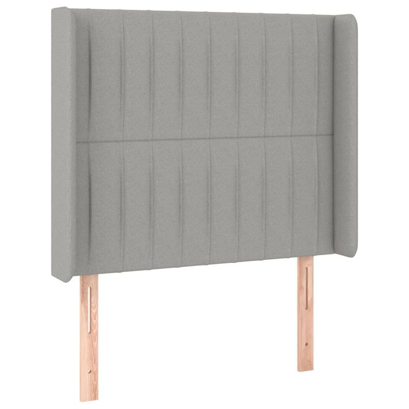 Testiera-ad-Orecchio-Grigio-Chiaro-183x16x118-128-cm-in-Tessuto
