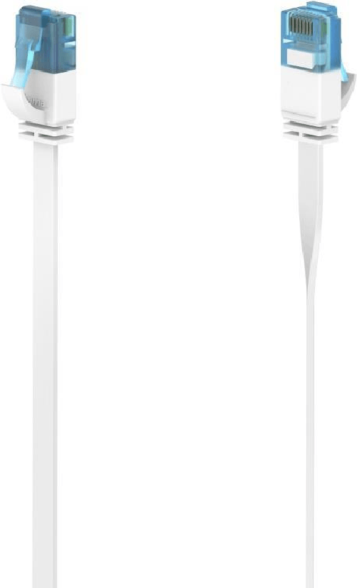 Hama Classic Line Netzwerkkabel, CAT-6a, 10 Gbit/s, U/UTP, flach, 10,00 m (00300011)