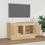 vidaXL-Mobile-Porta-TV-Rovere-Sonoma-80x35x45-cm-in-Legno-Multistrato