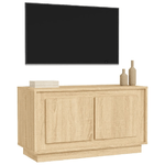 vidaXL-Mobile-Porta-TV-Rovere-Sonoma-80x35x45-cm-in-Legno-Multistrato