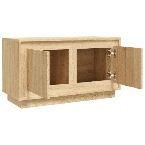 vidaXL-Mobile-Porta-TV-Rovere-Sonoma-80x35x45-cm-in-Legno-Multistrato