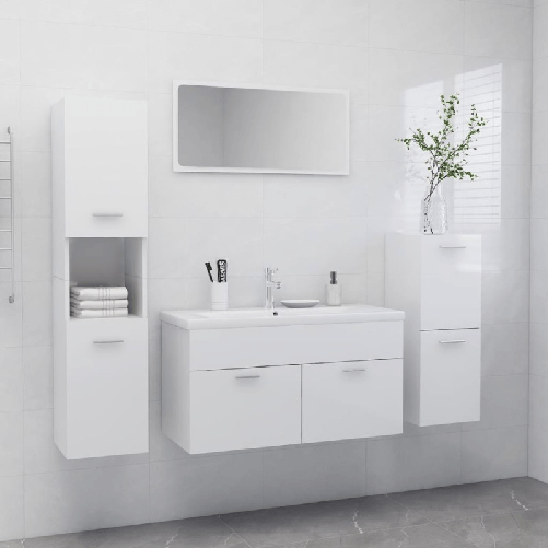 Set-Mobili-da-Bagno-Bianco-Lucido-in-Truciolato