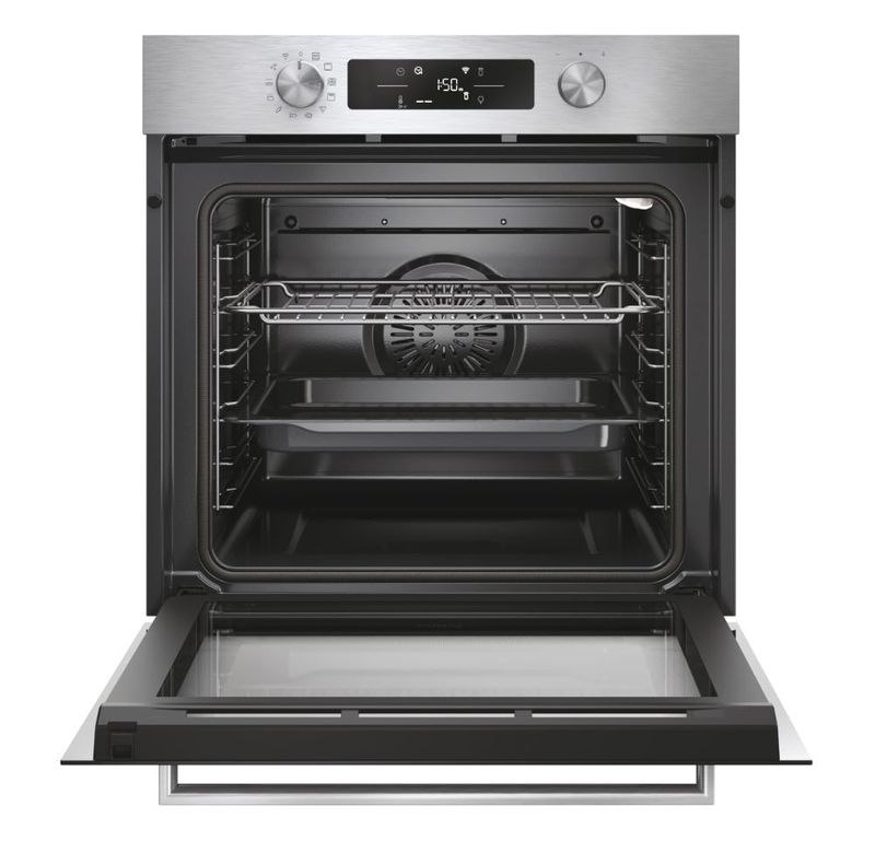 Candy-CA6-N3B3YTX1-New-Moderna-Forno-Elettrico-da-Incasso-Ventilato-Multifunzione-con-Grill-Wi-Fi-Bluetooth-78-Litri-60-cm-Classe-A-colore-Acciaio-Inox