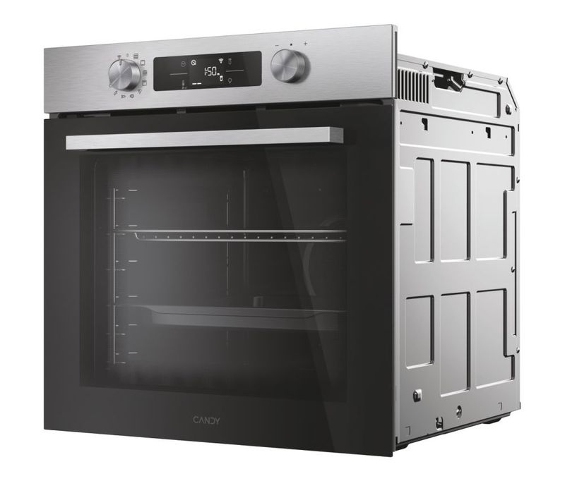 Candy-CA6-N3B3YTX1-New-Moderna-Forno-Elettrico-da-Incasso-Ventilato-Multifunzione-con-Grill-Wi-Fi-Bluetooth-78-Litri-60-cm-Classe-A-colore-Acciaio-Inox