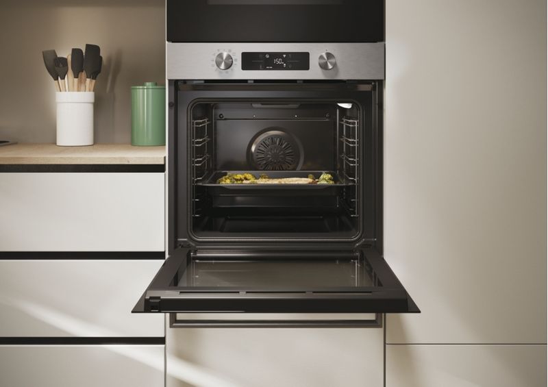 Candy-CA6-N3B3YTX1-New-Moderna-Forno-Elettrico-da-Incasso-Ventilato-Multifunzione-con-Grill-Wi-Fi-Bluetooth-78-Litri-60-cm-Classe-A-colore-Acciaio-Inox