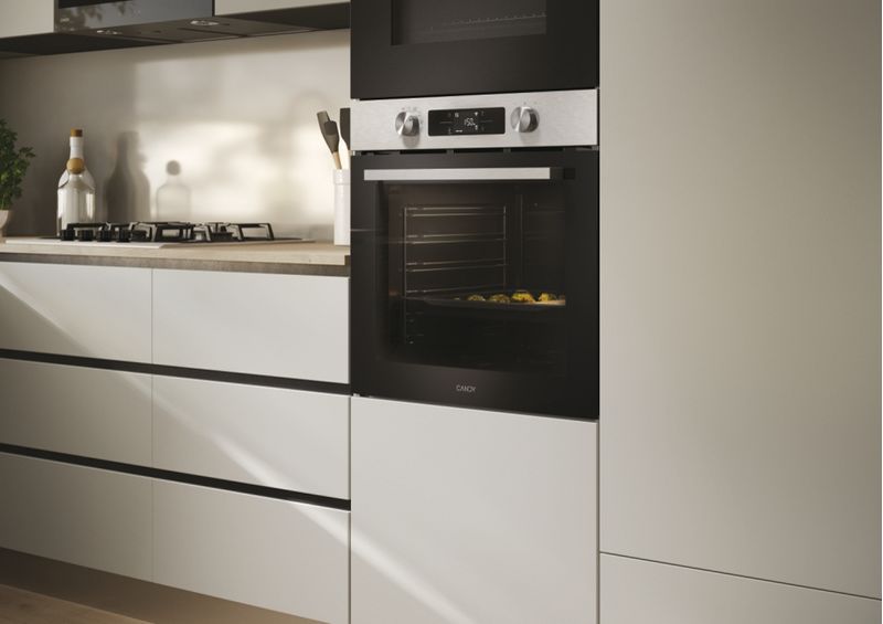 Candy-CA6-N3B3YTX1-New-Moderna-Forno-Elettrico-da-Incasso-Ventilato-Multifunzione-con-Grill-Wi-Fi-Bluetooth-78-Litri-60-cm-Classe-A-colore-Acciaio-Inox