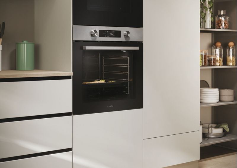 Candy-CA6-N3B3YTX1-New-Moderna-Forno-Elettrico-da-Incasso-Ventilato-Multifunzione-con-Grill-Wi-Fi-Bluetooth-78-Litri-60-cm-Classe-A-colore-Acciaio-Inox