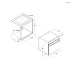 Candy-CA6-N3B3YTX1-New-Moderna-Forno-Elettrico-da-Incasso-Ventilato-Multifunzione-con-Grill-Wi-Fi-Bluetooth-78-Litri-60-cm-Classe-A-colore-Acciaio-Inox