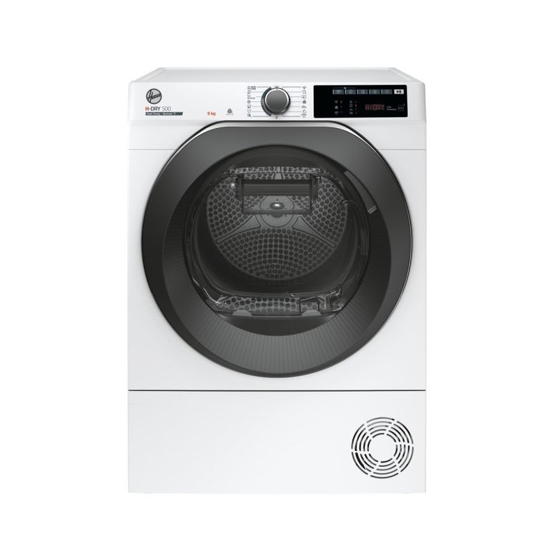 Hoover-H-DRY-500-NDE-H9A2TSBEXS-S-Asciugatrice-Libera-Installazione-Caricamento-Frontale-9Kg-Classe-Energetica-A---Bianco