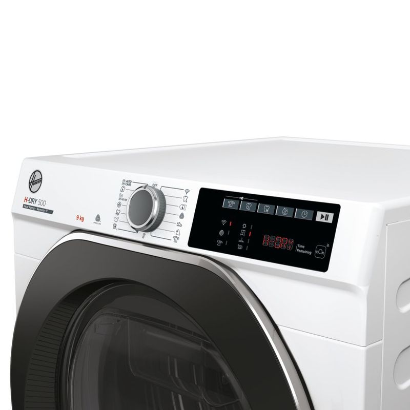 Hoover-H-DRY-500-NDE-H9A2TSBEXS-S-Asciugatrice-Libera-Installazione-Caricamento-Frontale-9Kg-Classe-Energetica-A---Bianco