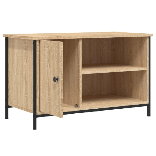 vidaXL-Mobile-Porta-TV-Rovere-Sonoma-80x40x50-cm-in-Legno-Multistrato