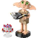 LEGO Harry Potter 76421 Dobby l'Elfo Domestico, Modello Snodabile di Personaggio Iconico, Gioco da Collezione