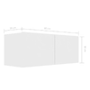 vidaXL-Set-Mobile-TV-3-pz-Bianco-in-Truciolato