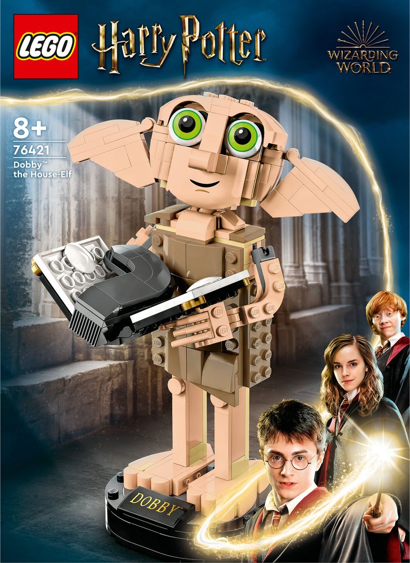 LEGO-Harry-Potter-76421-Dobby-l-Elfo-Domestico-Modello-Snodabile-di-Personaggio-Iconico-Gioco-da-Collezione-Regalo-8--Anni