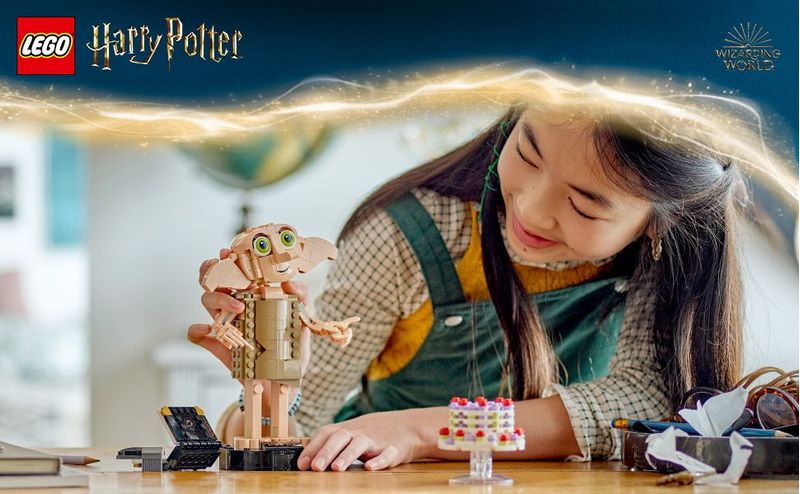 LEGO-Harry-Potter-76421-Dobby-l-Elfo-Domestico-Modello-Snodabile-di-Personaggio-Iconico-Gioco-da-Collezione-Regalo-8--Anni