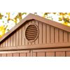 DARWIN-Casetta-da-Giardino-6x4-in-Resina-Marrone-con-Finestre-Frontali-Facile-Montaggio-e-Resistente-alle-Intemperie