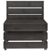 vidaXL-Set-Salotto-da-Giardino-3-pz-in-Legno-di-Pino-Impregnato-Grigio