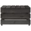 vidaXL-Set-Salotto-da-Giardino-3-pz-in-Legno-di-Pino-Impregnato-Grigio